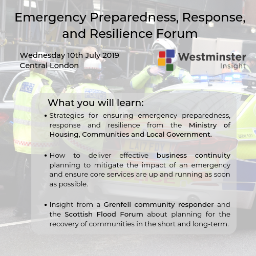 Emergency preparedness, response, and resilience forum 