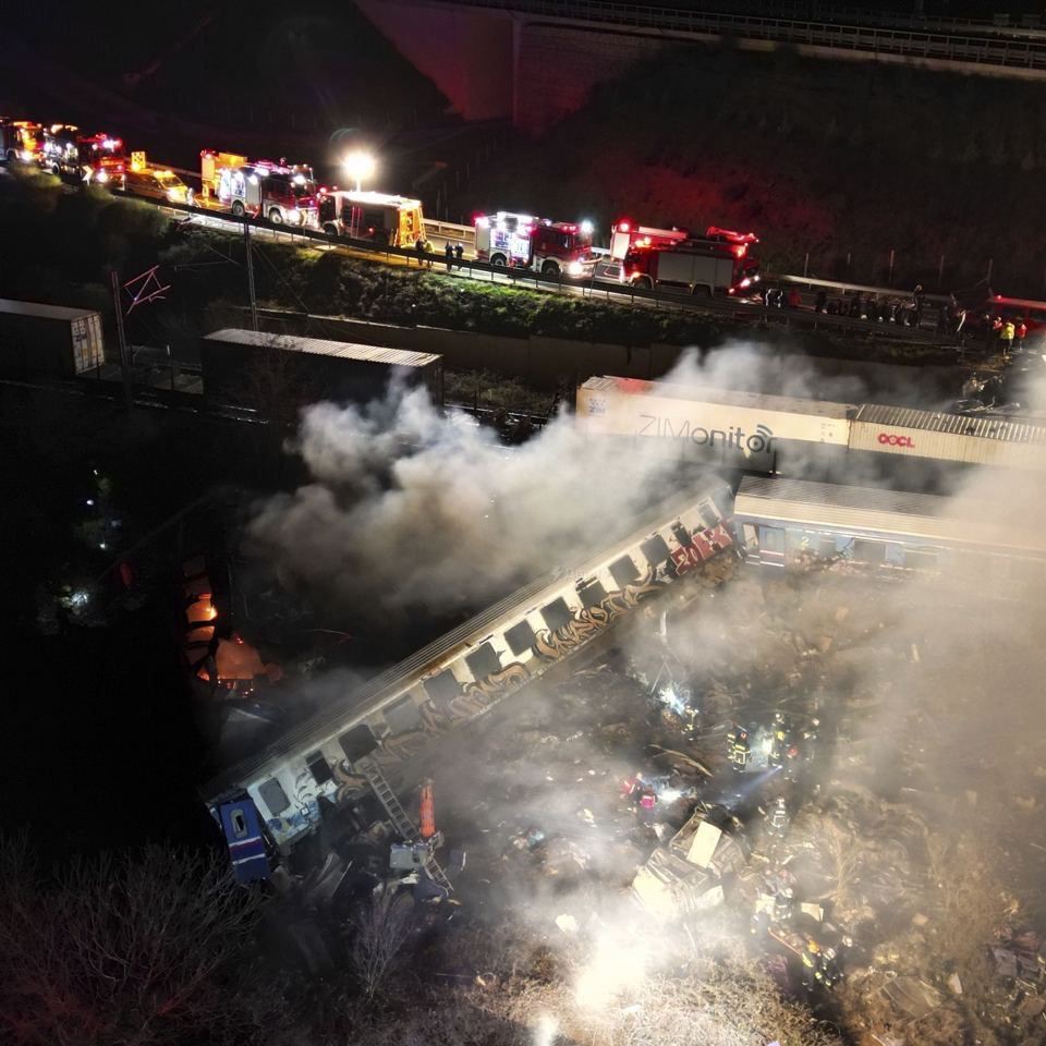 Greece train crash tragedy: Calls for accountability and safety measures amidst protests*March 2023: Train crash in Greece resulted in fatalities and calls for accountability and safety measures.
