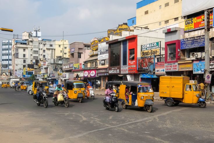 Chennai city centre - credit D