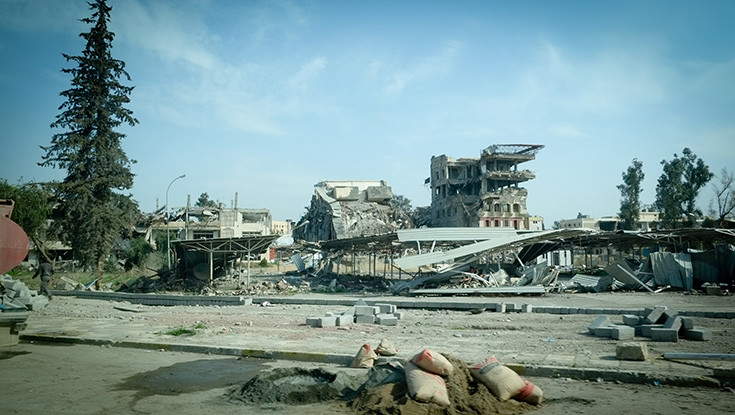 Mosul-in-ruins